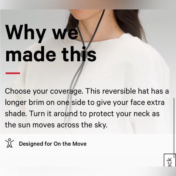 Lululemon Wide Brim Bucket Hat Strap Black Drawcord Extra Shade Sun Size M/L - Picture 5 of 11